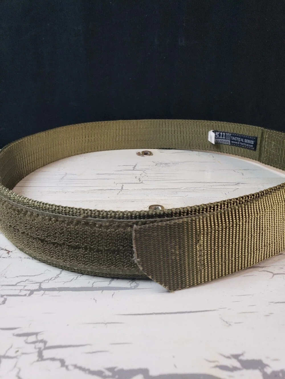 5.11 Tactical Trainer Belt style 59409 in O.D. Green in Size Medium